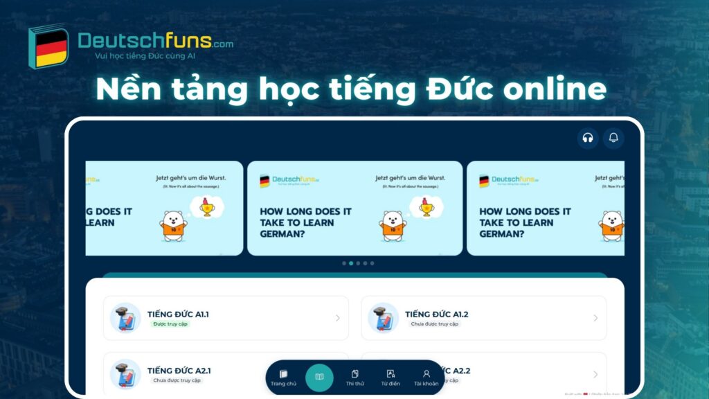 game học tiếng đức