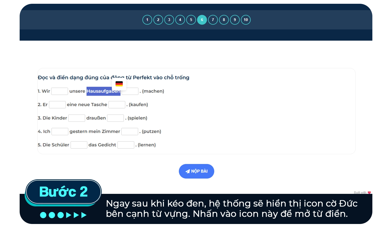 Từ điển popup 2
